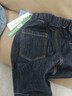左西女童牛仔褲防褪色兒童彎刀褲2025新款大童秋裝褲子 深牛仔色 150 曬單實(shí)拍圖