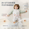 ibaby恒溫嬰兒睡袋秋冬兒童防踢被寶寶防驚跳睡袋分腿暖冬絨兔花語(yǔ)130 曬單實(shí)拍圖
