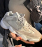 阿迪達斯Yeezy500白天使男女時(shí)尚休閑鞋ID5114 UK6.0碼39 曬單實(shí)拍圖