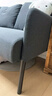 宜家（IKEA）GLOSTAD魯斯達雙人沙發(fā)高腿高腳歐式簡(jiǎn)約深灰色侘寂風(fēng) 中藍雙人 曬單實(shí)拍圖