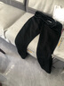 CLOR秋冬彎刀微喇牛仔褲男cleanfit美式寬松百搭直筒長(cháng)褲NZ15黑色2XL 曬單實(shí)拍圖