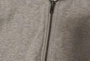 優(yōu)衣庫男裝女裝連帽拉鏈運動(dòng)開(kāi)衫長(cháng)袖外套休閑衛衣25新款479800 05 天灰色 L 曬單實(shí)拍圖