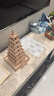西安鐘樓古建筑拼裝模型古風(fēng)3d立體拼圖創(chuàng  )意旅游紀念禮品玩具 大雁塔 曬單實(shí)拍圖