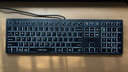 雙飛燕FX60H超薄背光輕音商務(wù)便攜SX剪刀腳巧克力鍵盤(pán)筆記本電腦USB外接有線(xiàn)鍵盤(pán)薄膜支持MAC FX60H(白光)鍵盤(pán)+USB擴展功能 曬單實(shí)拍圖