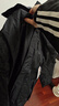 啄木鳥(niǎo)棉衣男士外套男秋冬季新款棉服男沖鋒衣男棉襖加厚羽加絨服男冬裝 黑色 脫卸帽 XL (建議125-145斤) 曬單實(shí)拍圖