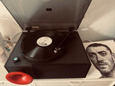 梵尼詩(shī)Donut i5s專(zhuān)業(yè)級臺式桌面黑膠唱片機甜甜圈藍牙音箱留聲機禮物 黑色+紅絲絨喇叭（帶唱片） 曬單實(shí)拍圖