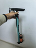 西騎者（WestBiking）自行車(chē)打氣筒家用高壓便攜充氣籃球山地車(chē)電動(dòng)汽車(chē)單車(chē)騎行裝備 藍色帶氣壓表 【160PSI】橙色氣泵 曬單實(shí)拍圖