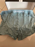 浪莎男士?jì)妊澞屑兠?0A抗菌平角褲透氣中腰男式四角褲男生褲頭4條裝 曬單實(shí)拍圖