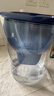 碧然德（BRITA）過(guò)濾凈水器 濾水壺 海洋系列 3.5L(藍色）+去水垢專(zhuān)家版濾芯11枚 環(huán)保加固包裝 曬單實(shí)拍圖