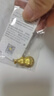 周六福婦女節禮物 黃金葫蘆吊墜女碎碎金黃金鑲嵌5G足金小葫蘆 計價(jià) 絨光金大版-7.69g 曬單實(shí)拍圖