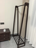 家逸新中式實(shí)木衣帽架落地衣架掛衣服臥室掛衣架辦公置物架簡(jiǎn)易晾衣架 曬單實(shí)拍圖