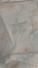 全棉時(shí)代嬰兒抱被新生寶寶嬰兒抑菌紗布純棉包被出春夏薄款 【抑菌包巾】海洋之星 120cm×120cm 曬單實(shí)拍圖