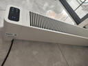美的（Midea）【APP智能】石墨烯家用踢腳線(xiàn)取暖器 遙控電熱電暖器 浴室速熱電暖氣 節能暖風(fēng)機全屋升溫HDS22LYR 曬單實(shí)拍圖