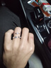 足銀999一心愛(ài)你情侶戒指純銀一對男女款時(shí)尚刻字對戒求結婚禮物 S999一心愛(ài)你情侶款一對 贈送精美專(zhuān)柜禮盒＋權威證書(shū) 曬單實(shí)拍圖