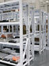 豫豐鋼貨架置物架倉儲超強承重倉庫貨物架中型庫房貨架儲物器材架展示架 三層-白色-主架 200*60*200cm【單層承重1000kg】 曬單實(shí)拍圖