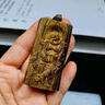 匠心尋藝天然沉香佛牌吊墜沉香木牌手工雕刻吊墜藝術(shù)禮品收藏品 沉香佛牌吊墜 曬單實(shí)拍圖