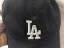 MLB棒球帽子秋夏鴨舌帽女男女戶(hù)外休閑軟頂送禮3ACP7701N-07BKS 曬單實(shí)拍圖