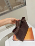 viney牛皮手提包包女包品牌斜挎包高檔生日新年禮物送女友老婆 【咖啡色】實(shí)用絨面單肩大包 大容量通勤時(shí)尚輕奢百搭托特包 曬單實(shí)拍圖