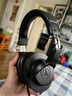 鐵三角ATH-M20x頭戴式專(zhuān)業(yè)監聽(tīng)電腦主播直播樂(lè )器配音聲卡有線(xiàn)耳機耳返 ATH-M20x 曬單實(shí)拍圖