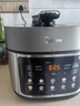 美的（Midea）電壓力鍋濃香系列 全自動(dòng)智能家用5L0涂?jì)饶懽詣?dòng)排氣上蒸下煮易清潔高壓力鍋 0涂層健康內膽 MY-C5930F 5L 曬單實(shí)拍圖