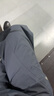 JEEP吉普沖鋒休閑褲男女秋冬寬松工裝防風(fēng)防水褲子男褲星夜灰單褲 XL 曬單實(shí)拍圖