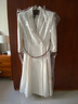 J-ME白色西裝連衣裙女2025夏季新款法式高級感氣質(zhì)女神范職業(yè)裝工裝工 米白色 L 105-115斤左右 曬單實(shí)拍圖