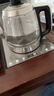 岡田（日本）全自動(dòng)上水壺茶杯清洗消毒烘干一體機泡茶燒水壺抽水機茶幾臺嵌兩用煮茶器純鈦電熱水壺 1.2L 【玻璃壺】自動(dòng)清洗杯丨紫外線(xiàn)殺毒 曬單實(shí)拍圖