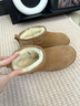 UGG秋季女士休閑舒適平底純色圓頭時(shí)尚經(jīng)典短筒靴雪地靴 1116109 CHE | 栗色 38 鞋款偏小，建議拍大一碼 曬單實(shí)拍圖
