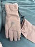 九州絲羽加厚羽絨棉手套女冬季騎行騎電瓶車(chē)加絨防風(fēng)防寒保暖可觸屏防水 粉色【附贈收納袋】 均碼 曬單實(shí)拍圖