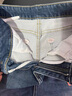 百圖betu女裝2025夏季新款牛仔褲時(shí)髦撞色洗水老爹哈倫褲褲子2503X04 牛仔色 S 曬單實(shí)拍圖