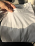 錦繡棉匠短袖t恤男女寬松圓領(lǐng)速干打底衫百搭情侶裝2026新款 珍珠白 （女） L 曬單實(shí)拍圖