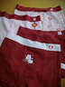 笛莎（DEESHA）本命年兒童紅色內褲純棉女童馬年平角女寶中大童學(xué)生女孩四角短褲 平角6條【純棉10A抗菌底襠】 110 M碼 （建議體重 20-28斤） 曬單實(shí)拍圖