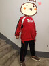 小豬托尼【本命年套裝】胖男童加絨套裝秋冬兒童運動(dòng)套裝青少年紅色套裝 曬單實(shí)拍圖