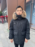 波司登極寒鵝絨大毛領(lǐng)25年冬羽絨服男女情侶同款寬松極寒加厚外套 曬單實(shí)拍圖