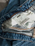 京東京造牛仔褲男純棉25秋季新品復古水洗長(cháng)褲時(shí)尚百搭褲子男 中藍色 31 曬單實(shí)拍圖