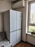海爾（Haier）【新品小紅花2.0】冰箱549升十字對開(kāi)四開(kāi)門(mén)超凈雙系統防串味家用一級能效風(fēng)冷無(wú)霜帶制冰國補20% 549升+智控雙系統+超凈五效合一+冷藏冷凍雙除菌 曬單實(shí)拍圖
