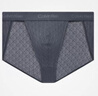 Calvin Klein內衣25秋冬新款男士摩登性感ck鏤空輕薄蕾絲老花字母三角內褲男 CKP-炭灰 M 曬單實(shí)拍圖