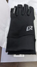 洛克兄弟手套冬季男自行車(chē)開(kāi)車(chē)騎行全指抓絨保暖秋冬觸屏長(cháng)指手套 黑色M 曬單實(shí)拍圖