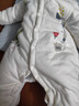 婧麒（JOYNCLEON）新生兒棉服秋冬季初生寶寶夾棉連體衣嬰兒加厚棉襖外出服冬款 恐龍直開(kāi) 90cm 曬單實(shí)拍圖