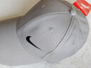 NBA CARES帽子男女通用韓版潮百搭棒球帽戶(hù)外運動(dòng)鴨舌帽時(shí)尚防曬帽遮陽(yáng)帽男 灰色NK單鉤四季款 均碼 成人款金屬扣調節大小【52-62cm】 曬單實(shí)拍圖
