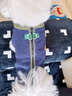 BOBOCOLA狗狗衣服秋冬季保暖加厚四腳狗衣服泰迪比熊雪納瑞小型犬寵物衣服 藏青色 S【建議3-5斤】 曬單實(shí)拍圖