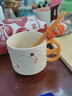 星巴克（Starbucks）杯子 小熊甜品屋系列 陶瓷馬克杯 桌面水杯 咖啡杯 男女士送禮 堿水面包把手造型馬克杯(配攪拌勺)385ml 曬單實(shí)拍圖