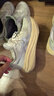 亞瑟士ASICS跑步鞋女鞋運動(dòng)鞋緩震跑鞋 GEL-NIMBUS 27 LITE-SHOW CN 奶白色/銀色 37 曬單實(shí)拍圖