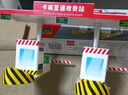 卡威（KIV）高速公路收費站玩具男孩停車(chē)場(chǎng)模型道路欄桿交通道閘桿抬桿玩具車(chē) 加油站+出租車(chē)+3人偶 曬單實(shí)拍圖