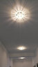 尊光 射灯led孔灯水晶筒灯7.5 客厅吊顶全套天花灯牛眼灯洞灯孔灯 小过道灯走廊灯入户灯玄关灯 10cm+LED3W暖光暗装 实拍图