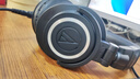 鐵三角（Audio-technica）ATH-M20X/M30X/M40X/M50X/M60X/M70X頭戴式專(zhuān)業(yè)耳機 全封閉監聽(tīng) 高解析力 高音質(zhì)錄音監聽(tīng)皮質(zhì)頭梁 M50X BK 黑色+耳機收納包 曬單實(shí)拍圖