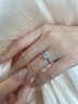 IDC【雙11搶先購】人工培育鉆石18K金鉆戒結婚鉑金1克拉戒指訂婚禮物 PT950鉑金【D色/VVS/NGIC證書(shū)】 1克拉【重金版】 曬單實(shí)拍圖