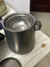 THOUS WINDS千風(fēng)茶道茶具雙層鈦輕量旅行茶壺便攜泡茶咖啡壺鈦杯野營(yíng)餐具套裝 茶道雙層鈦茶具 曬單實(shí)拍圖