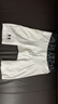 安德瑪（Under Armour）HeatGear 男訓練健身運動(dòng)高彈緊身短褲1361602 白色100 M 曬單實(shí)拍圖