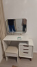 全友家居 現代簡(jiǎn)約臥室化妝鏡梳妝臺小戶(hù)型床邊收納柜化妝桌子 曬單實(shí)拍圖